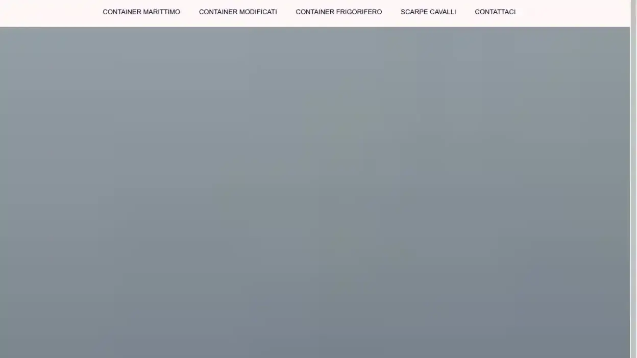 Screenshot of Container scam website Container-sarlshop.com