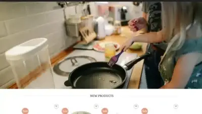 Screenshot of Non-Delivery scam website Cookwarebetter.com