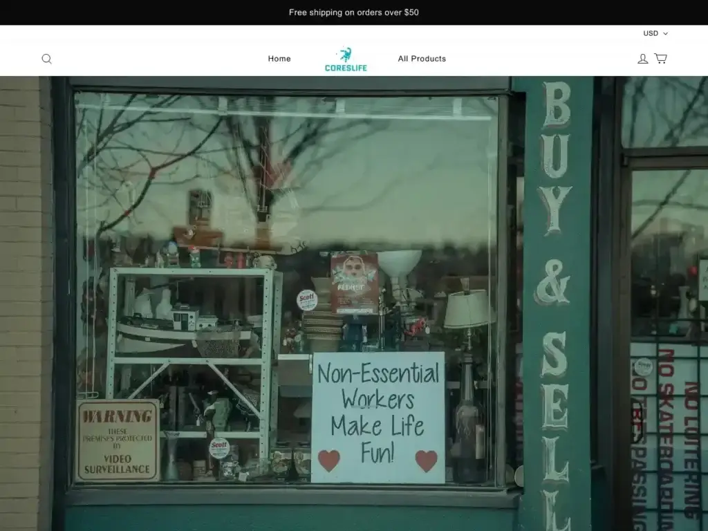 coreslife-shop Alternative Text