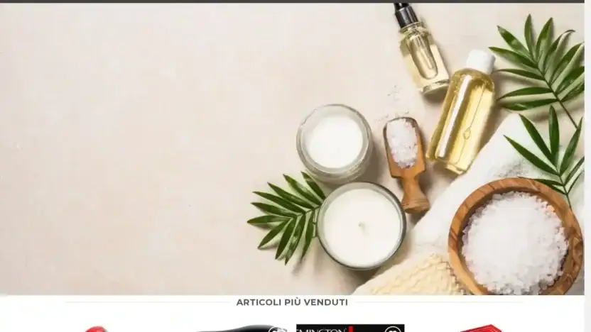 Screenshot of Non-Delivery scam website Cosmeticiprofumi.com