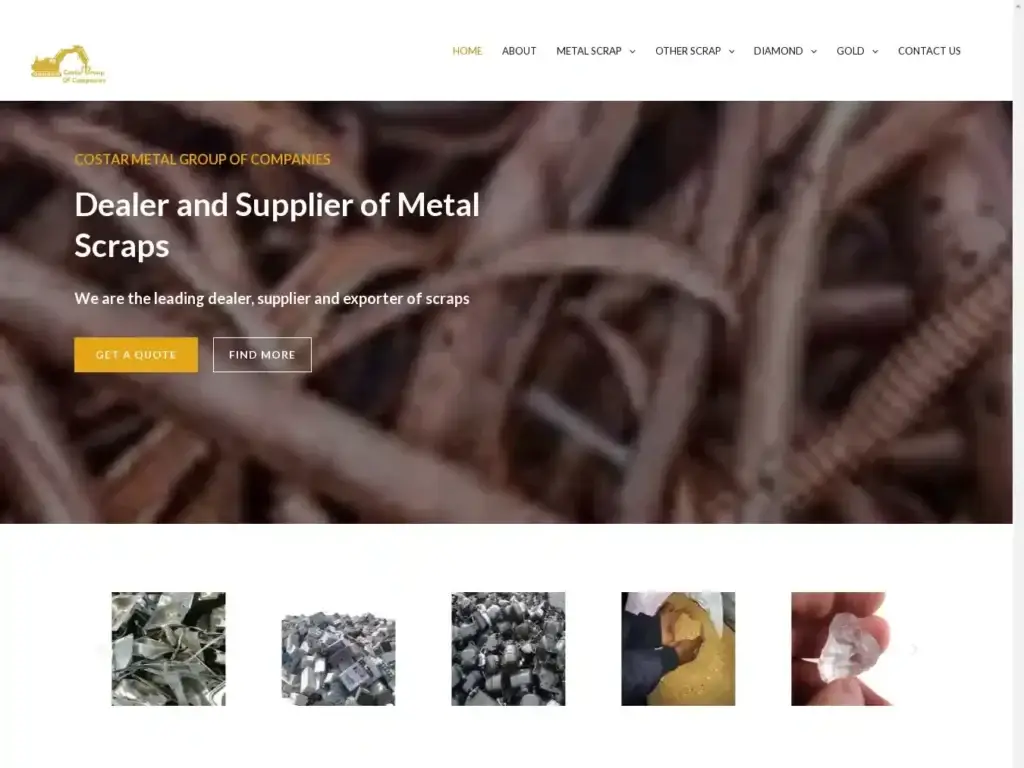 costarmetalsgroup-com Alternative Text