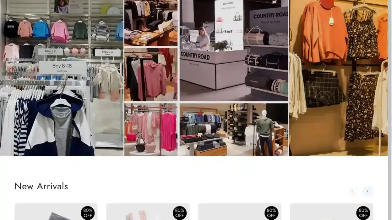 Screenshot of Non-Delivery scam website Countryroadnz.com