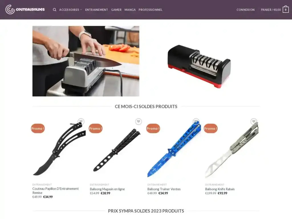 couteausoldes-com Alternative Text