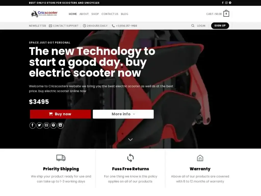 cricscooters-com Alternative Text