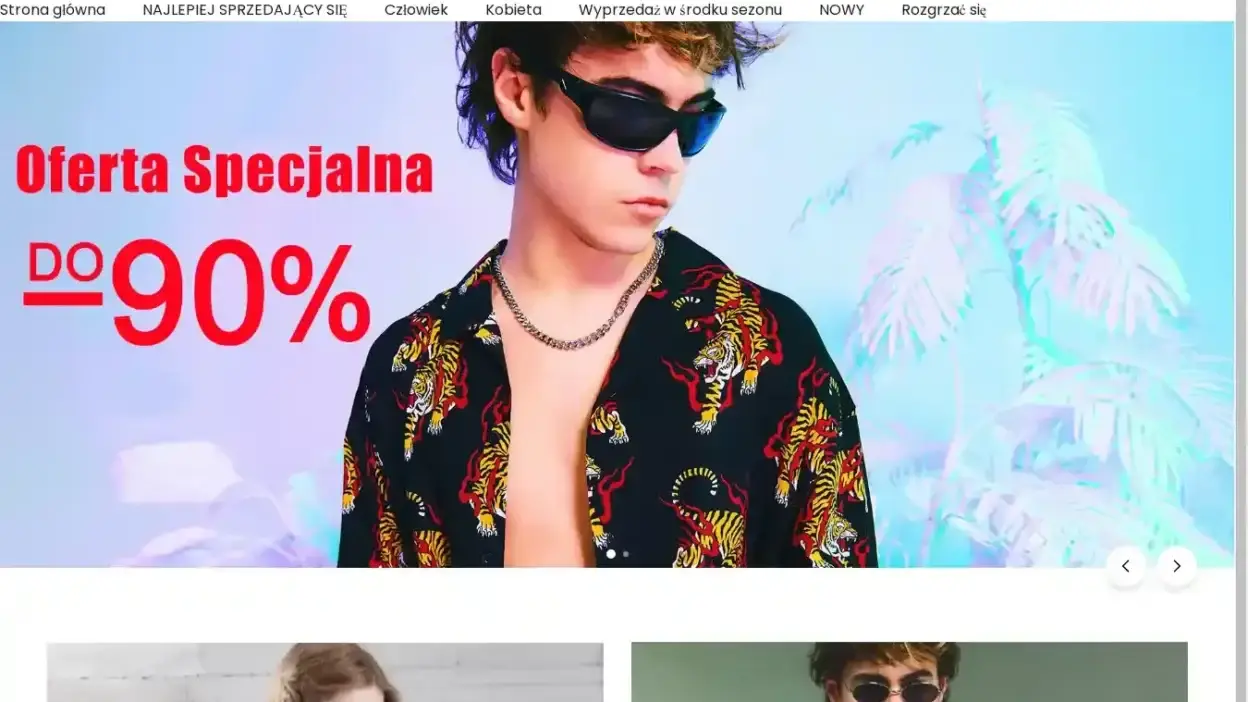 Screenshot of Non-Delivery scam website Crocloth.com