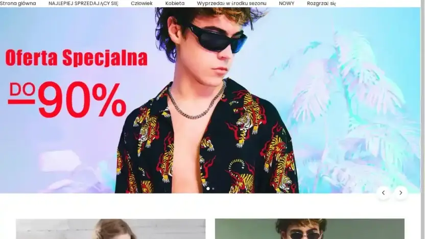 Screenshot of Non-Delivery scam website Crocloth.com