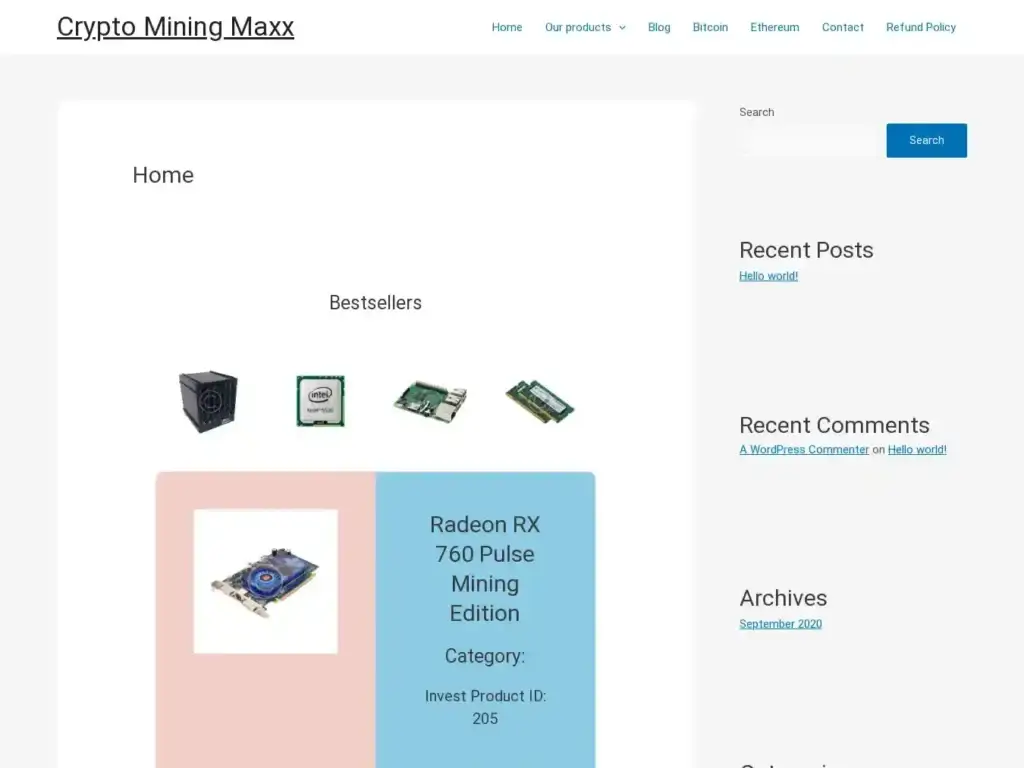 cryptominingmaxx-com Alternative Text