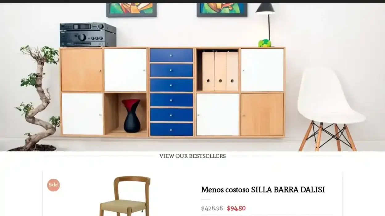 Screenshot of Non-Delivery scam website Cuerobarato.com