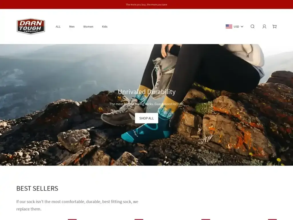 darntoughzeshop-com Alternative Text