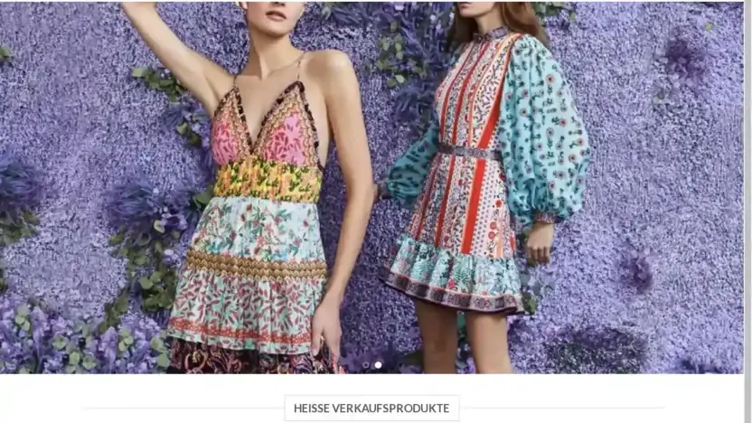 Screenshot of Non-Delivery scam website Dealiceolivia.com