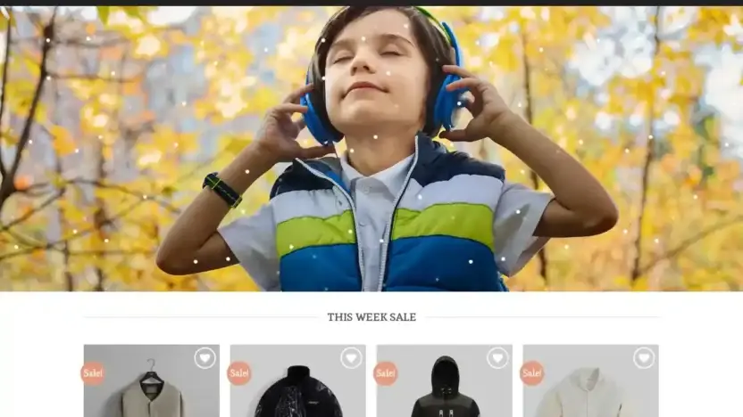 Screenshot of Fashion scam website Dealpopzone.com