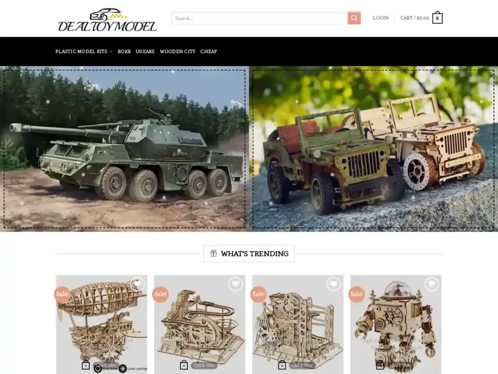 dealtoymodel-com Alternative Text