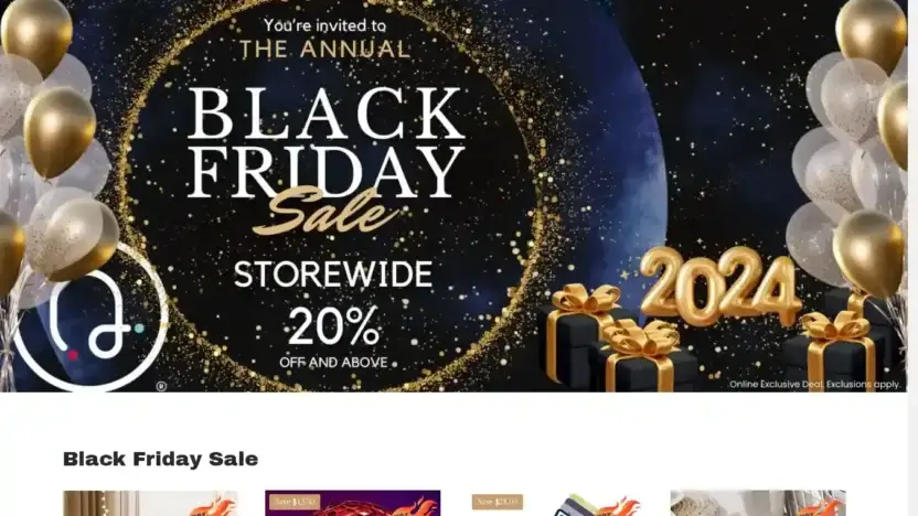 Screenshot of Non-Delivery scam website Deawhole.shop