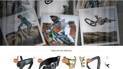 Screenshot of Non-Delivery scam website Defahrradzubehor.com