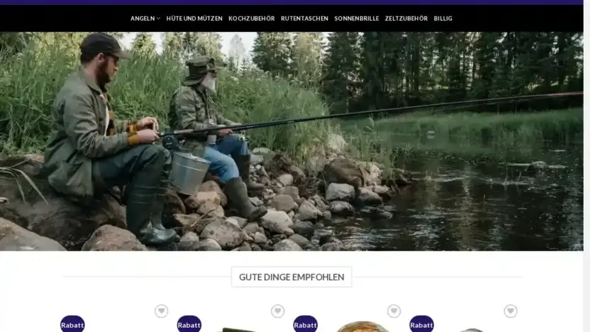 Screenshot of Non-Delivery scam website Defischen.com