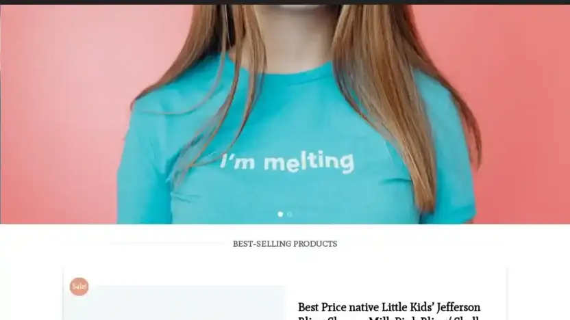 Screenshot of Fashion scam website Delicatevogueitem.com