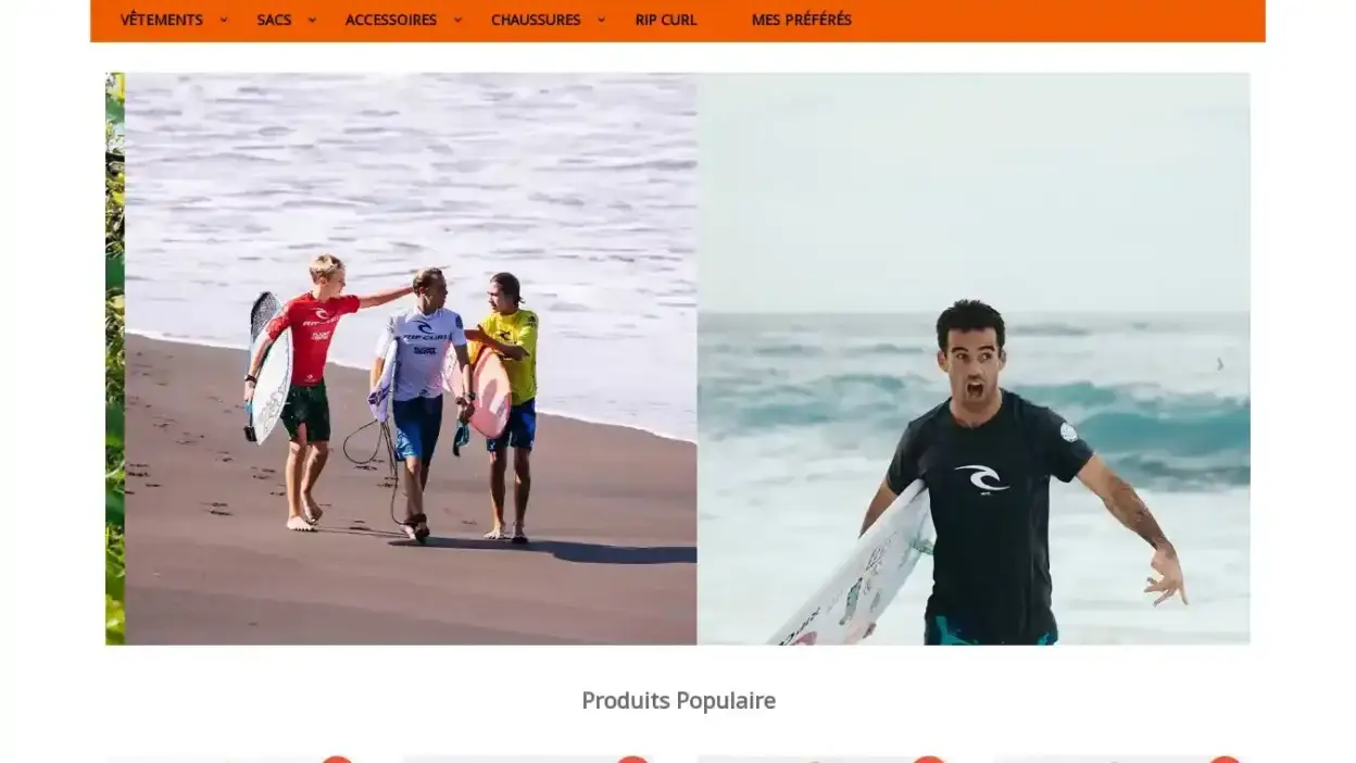 Screenshot of Non-Delivery scam website Demaretmaud.com