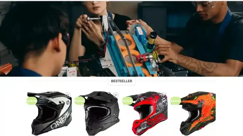 Screenshot of Sport scam website Deneumoto.com