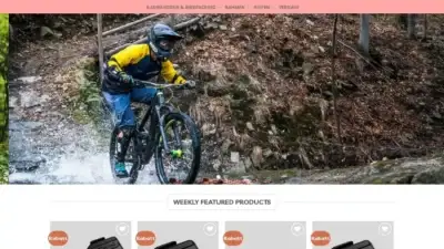 Screenshot of Sport scam website Derabattfahrrad.com