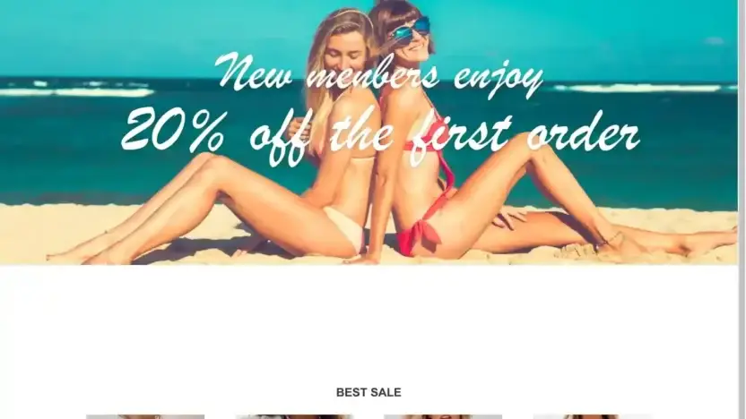 Screenshot of Non-Delivery scam website Dicksavesports.shop