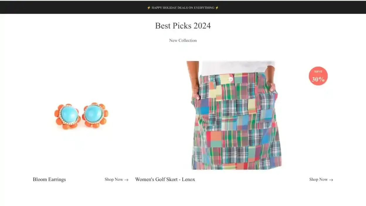 Screenshot of Non-Delivery scam website Discountmart1993.shop