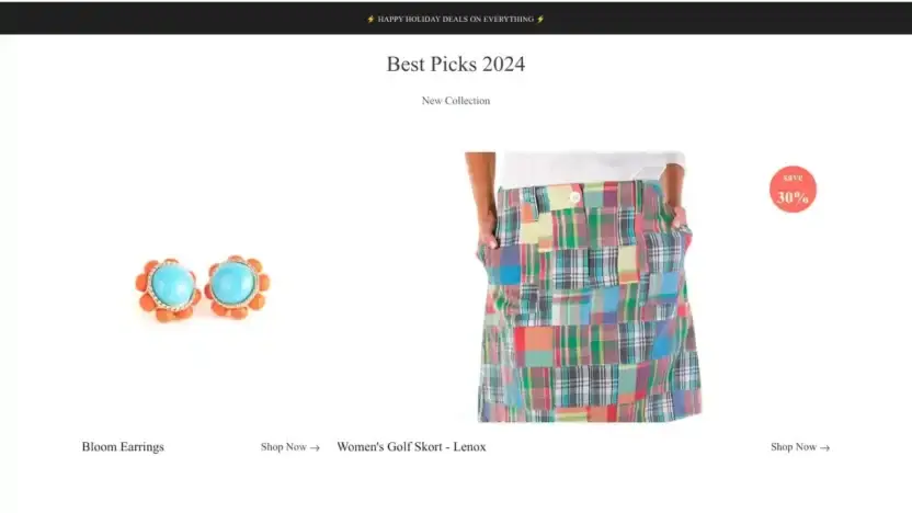 Screenshot of Non-Delivery scam website Discountmart1993.shop