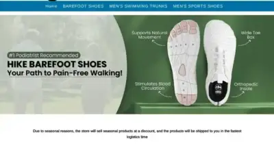 Screenshot of Non-Delivery scam website Discountusashop.shop