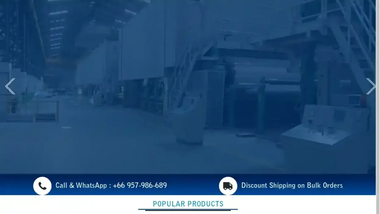 Screenshot of Non-Delivery scam website Doubleacopypaper.com