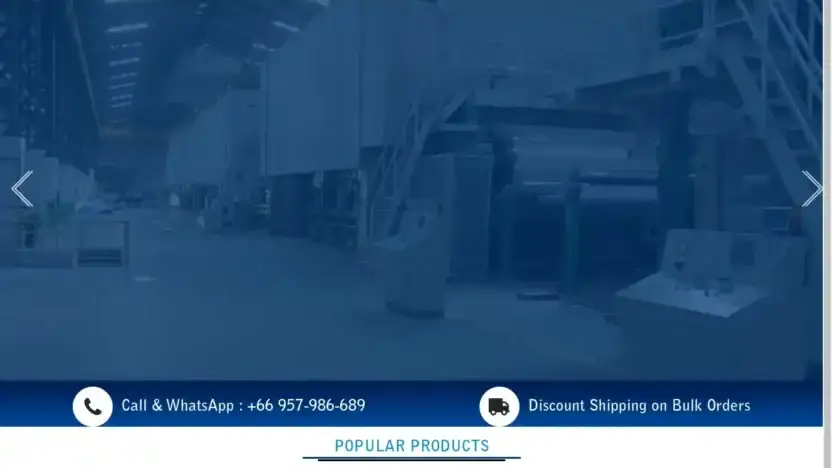 Screenshot of Non-Delivery scam website Doubleacopypaper.com