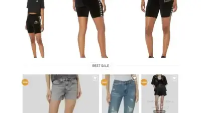 Screenshot of Fashion scam website Dressusmiss.com