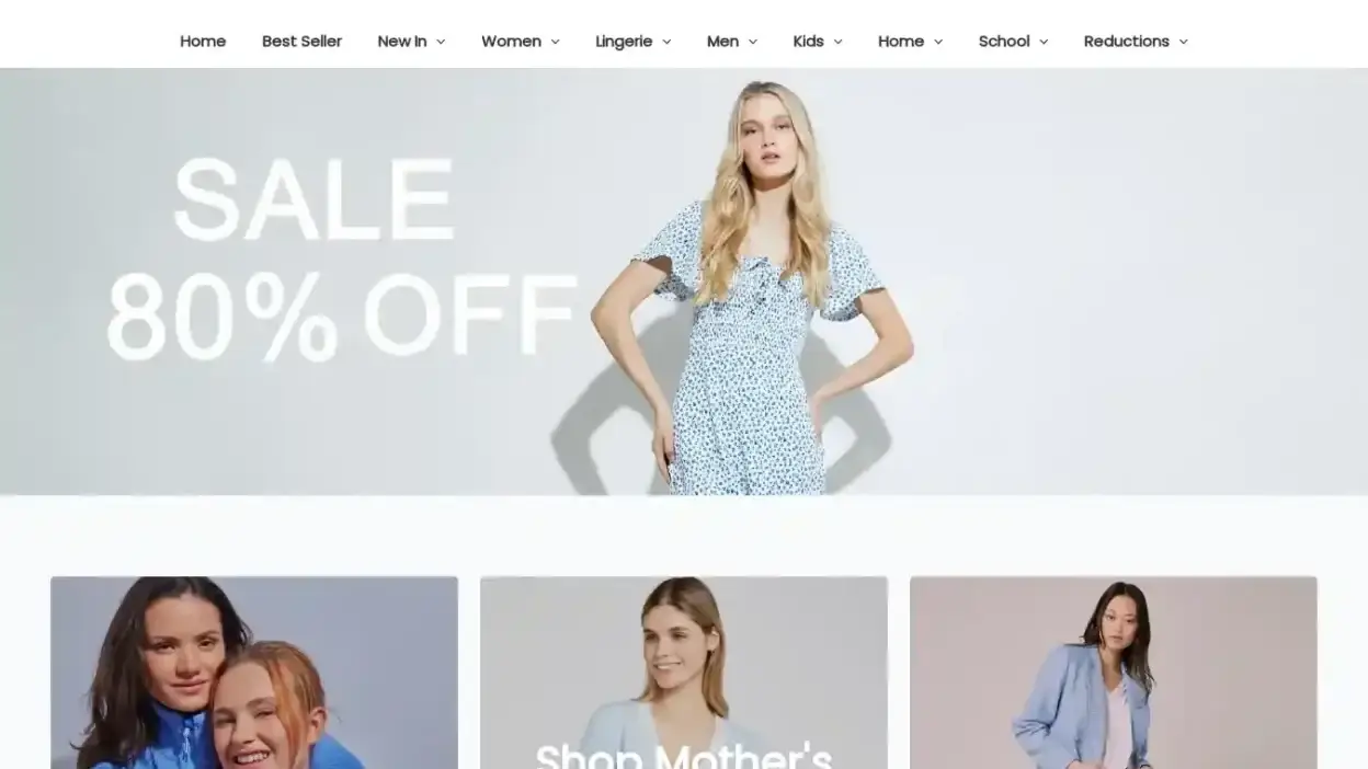 Screenshot of Non-Delivery scam website Dunnesstore.online