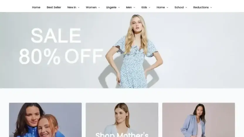 Screenshot of Non-Delivery scam website Dunnesstore.online