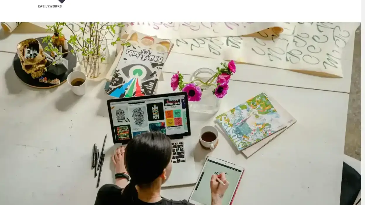 Screenshot of Non-Delivery scam website Easilyworks.com