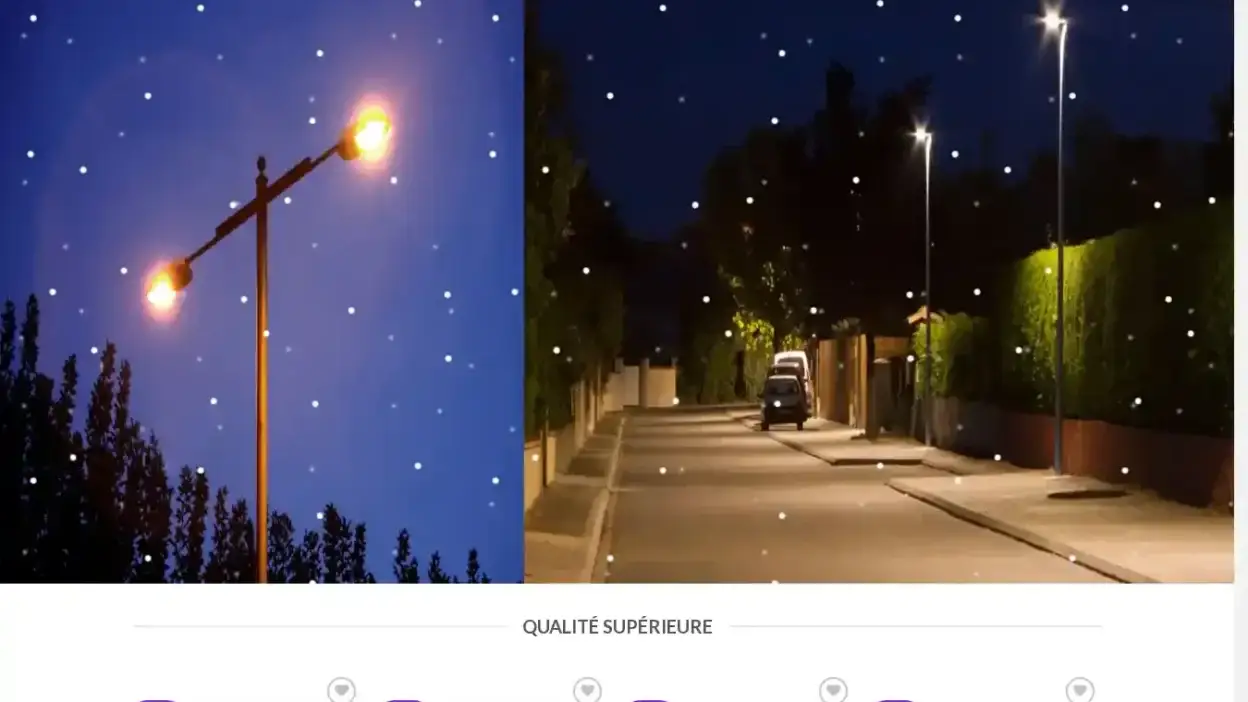 Screenshot of Non-Delivery scam website Eclairagesolde.com