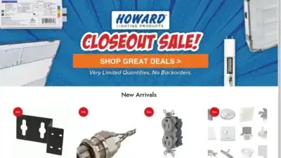 Screenshot of Non-Delivery scam website Ecoledlightdepot.com