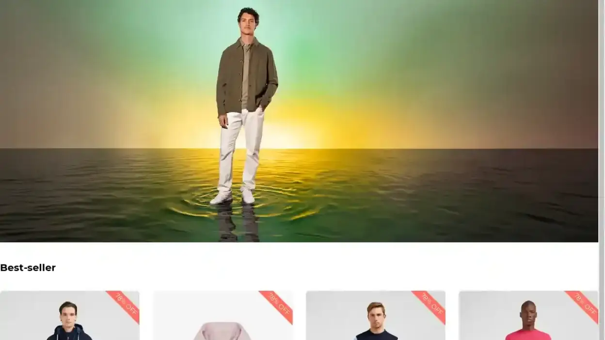 Screenshot of Non-Delivery scam website Edenparktop.shop