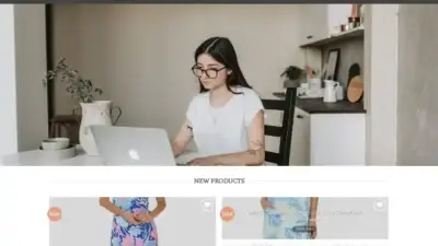 Screenshot of Fashion scam website Edgyusfemale.com