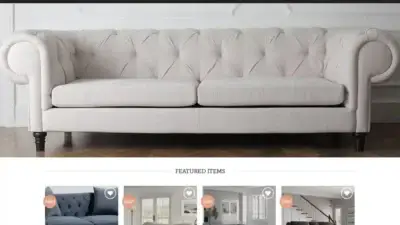 Screenshot of Non-Delivery scam website Edgyushomeware.com