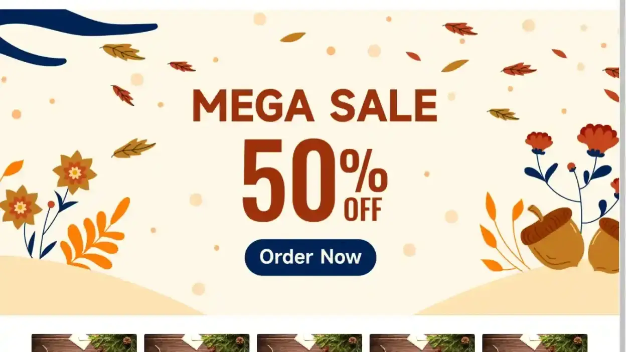 Screenshot of Non-Delivery scam website Ehdlimitedtimediscount.shop