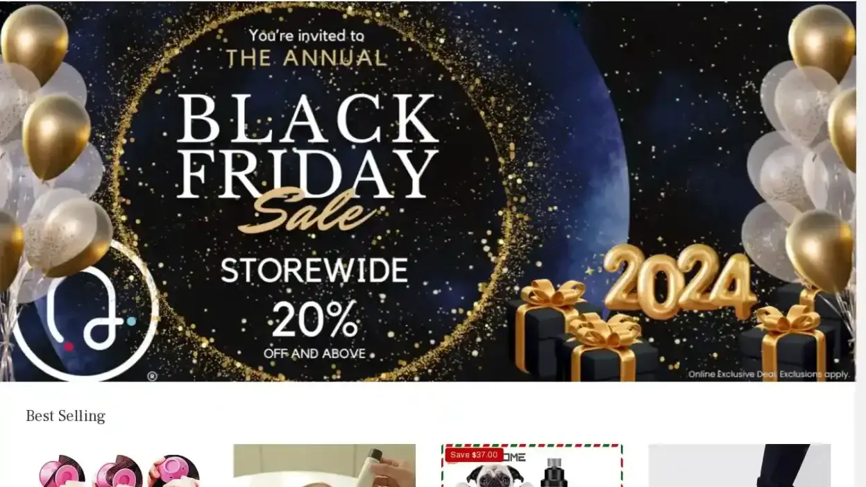 Screenshot of Non-Delivery scam website Embchic.shop