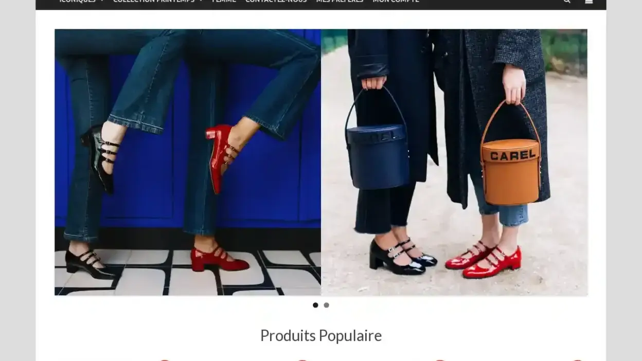 Screenshot of Non-Delivery scam website Emilemartin.com