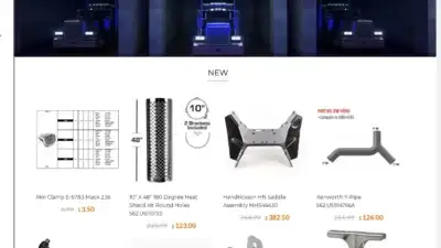 Screenshot of Non-Delivery scam website Emseqtnr.shop