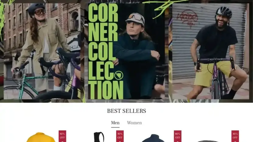 Screenshot of Non-Delivery scam website Endcycling.shop