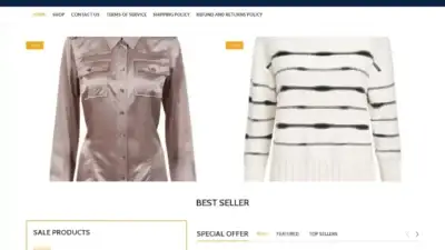 Screenshot of Non-Delivery scam website Etceterajs.shop