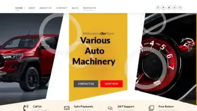 Screenshot of Automobile scam website Eu-expressfuh.de