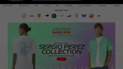 Screenshot of Non-Delivery scam website Eu-f1store4-formula1.shop