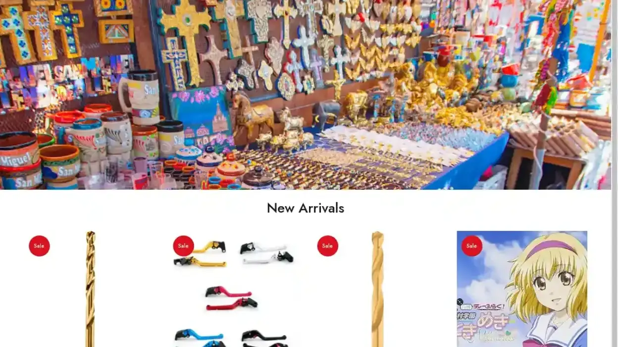 Screenshot of Non-Delivery scam website Evenoun.com