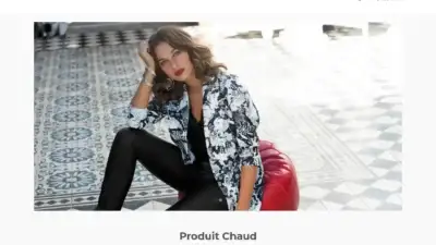 Screenshot of Non-Delivery scam website Fabiennelefloch.com