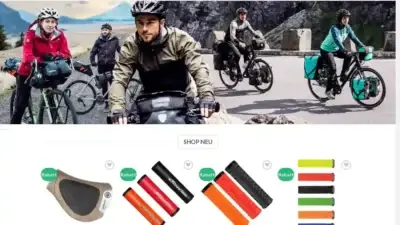 Screenshot of Non-Delivery scam website Fahrrad-zubehor.com