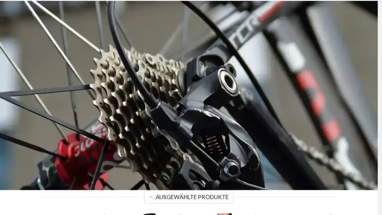 Screenshot of Non-Delivery scam website Fahrradqualitat.com